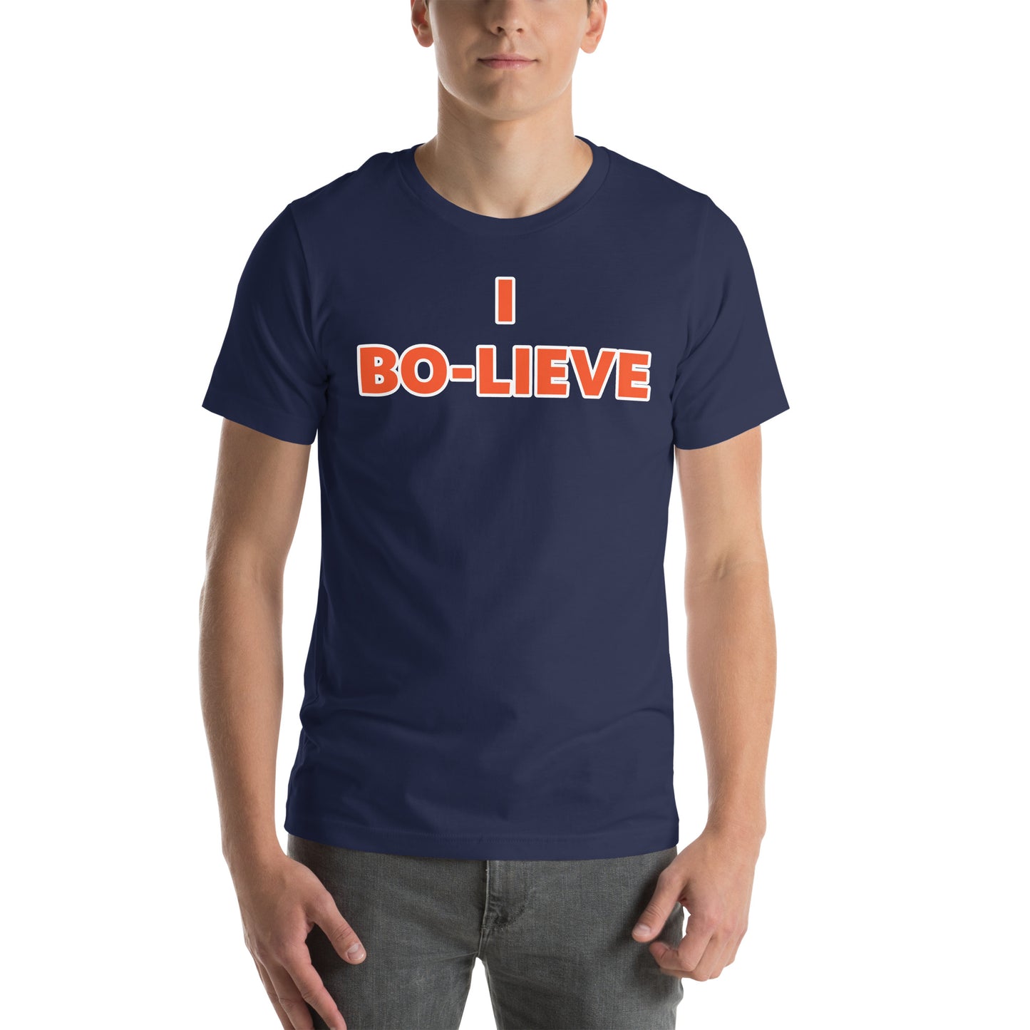 "I BO-LIEVE" Unisex t-shirt