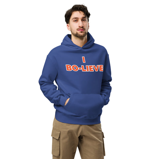 "I BO-LIEVE" Unisex oversized hoodie