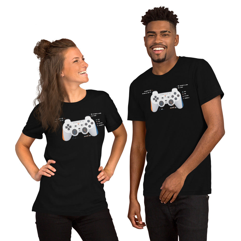 PS2 controller shirt