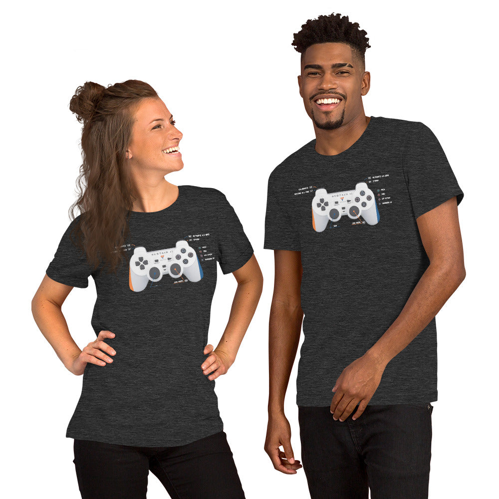 PS2 controller shirt